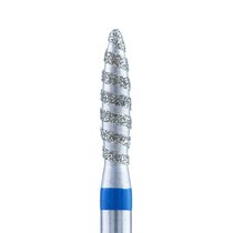 Flamme Tornado mit sicherer Spitze 1,8 mm bis 2.5 mm blau Fräseraufsatz SISTEMA