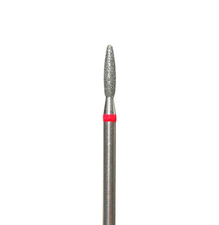 Flamme mit sicherer Spitze 1,6 mm bis 2,5 mm rot Fräseraufsatz SISTEMA