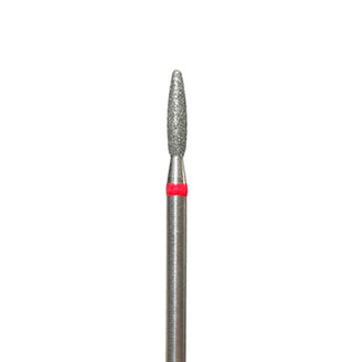 Flamme mit sicherer Spitze 1,6 mm bis 2,5 mm rot Fräseraufsatz SISTEMA