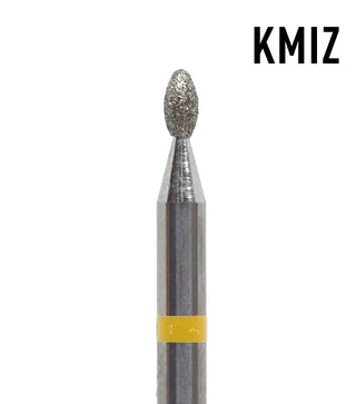 Sicheres Tröpfchen 1,6 mm bis 2,3 mm gelb Fräseraufsatz KMIZ