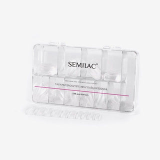 Tips Box Klar Semilac 120 st.