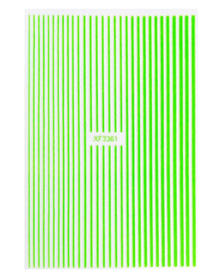 STRIPES GREEN NEON
