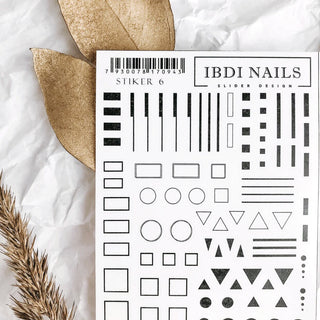 IBDI NAILS STIKER 06
