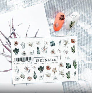 IBDI NAILS COLORFUL 58
