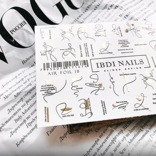 IBDI NAILS AIR FOIL 18