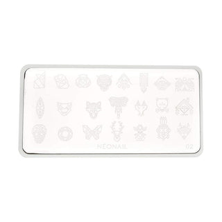 Stamping Schablone 02 Neonail