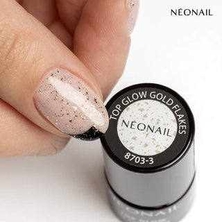 Gold Flakes - Top Glow (Top Coat) 7,2ml Neonail