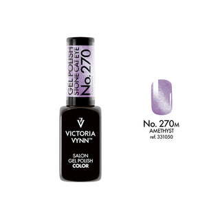 270 Amethyst Stone Cat Eye Gel polish 8ml VICTORIA VYNN