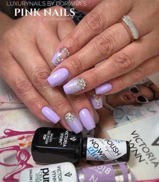 018 Milky Lilac — Gel polish Pure Creamy 8ml VICTORIA VYNN