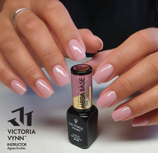 PINK — Mega Base (Rubber Base coat)  8-15 ml VICTORIA VYNN
