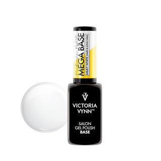 MILKY WHITE Mega Base (Rubber Base coat) 8 ml VICTORIA VYNN