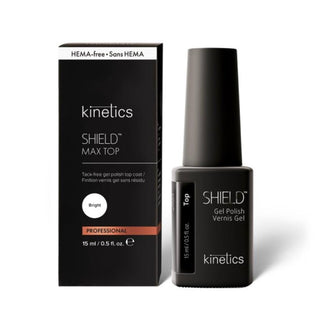 BRIGHT Clear MAX Top Coat (No Wipe) OHNE HEMA 15ml KINETICS