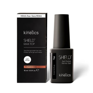 Light & Bright Clear MAX Top Coat (No Wipe) OHNE HEMA 15ml KINETICS
