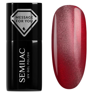 736 Crimson Jelly Gloss Cat Eye UV Nagellack 7ml Semilac