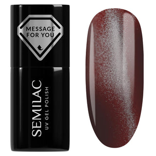 965 Chocolate Gloss - Cat Eye UV Nail Polish 7ml Semilac
