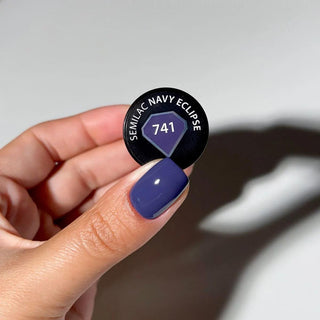 741 Navy Eclipse UV Nagellack 7ml Semilac