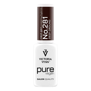 281 Deep Ground Gel polish Vegan Pure Creamy 8ml VICTORIA VYNN