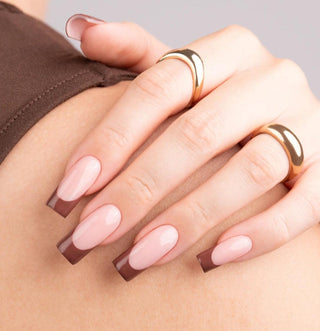 Chocolate Nail Art Gel für French Maniküre 5ml (paint gel) Makear