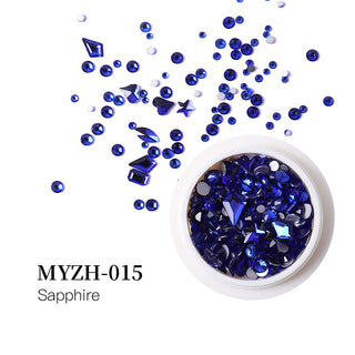 015 Strasssteine Shiny Stone 3D MIX NailArt
