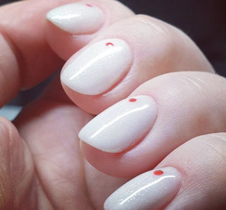 SHIMMER WHITE - FIBER BASE COAT 10 ml DIDIER LAB