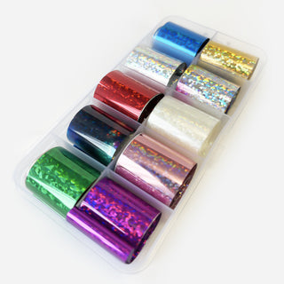 Nailart Folie set 10 pcs FB8