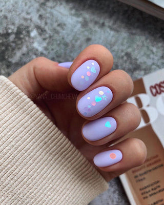 Pailletten Mix NailArt