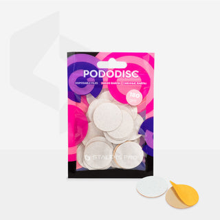 50 x Ersatz Schleifpapier PODODISC L 25 mm (PDF-25) STALEKS
