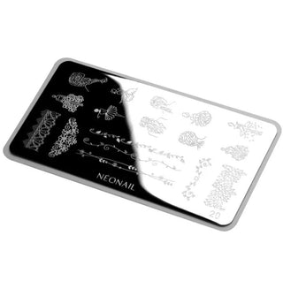 Stamping Schablone 20 Neonail