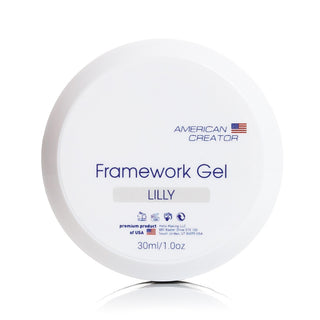 LILLY - NO FILE FRAMEWORK GEL 30ml AMERICAN CREATOR