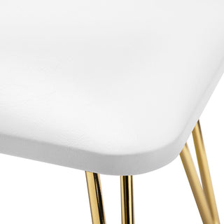GOLDWHITE - Handauflage MOMO 6M Öko-Leder