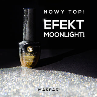 FLASH ON Top Moonlight - Top Coat (No Wipe) 8ml MAKEAR