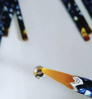 Stift aus Wachs für Steine