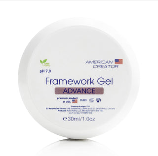 ADVANCE -  NO FILE FRAMEWORK GEL 30ml AMERICAN CREATOR