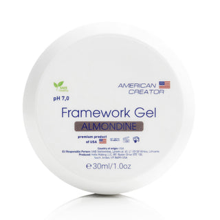 ALMONDINE - NO FILE FRAMEWORK GEL 30ml AMERICAN CREATOR