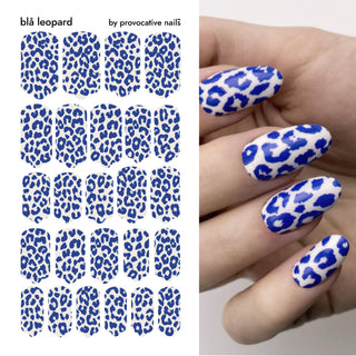 Nagelfolie Bla leopard - Nail Wraps by Provocative Nails