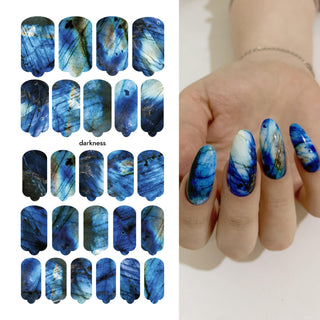 Nagelfolie Darkness - Nail Wraps by Provocative Nails