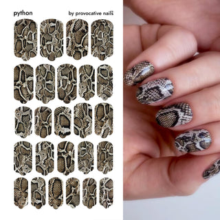 Nagelfolie Python - Nail Wraps by Provocative Nails