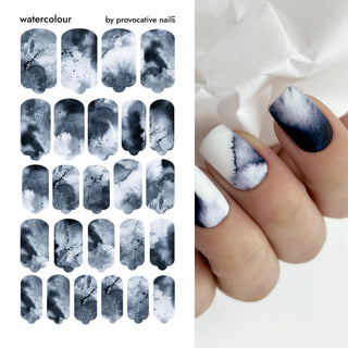 Nagelfolie Watercolour - Nail Wraps by Provocative Nails