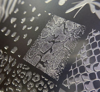 0004 by Vakula Matte stamping schablone + design blatt ART STAMPING