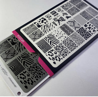 0004 by Vakula Matte stamping schablone + design blatt ART STAMPING
