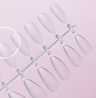 Almond - Soft gel Form (Tips) 240stk Double Beauty