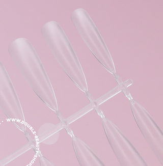 Long Almond - Soft gel Form (Tips) 240stk Double Beauty