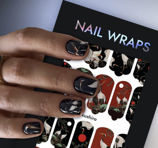 Nagelfolie Kushiro - Nail Wraps by provocative nails & safinailstudio