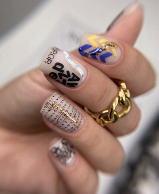 0003 by Davydova Matte stamping schablone + design blatt ART STAMPING