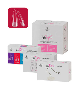 SET LONG STILETTO - set SOFT GEL TIPS VICTORIA VYNN