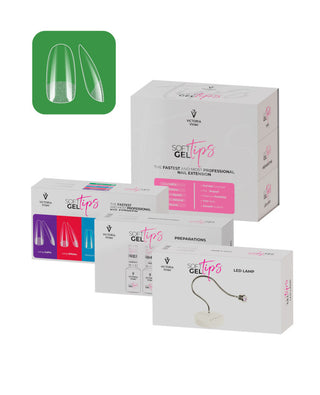SET SHORT ROUND - set SOFT GEL TIPS VICTORIA VYNN