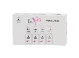 SET SHORT ROUND - set SOFT GEL TIPS VICTORIA VYNN