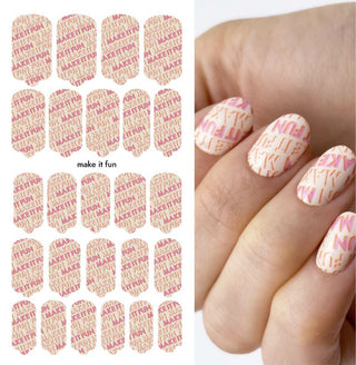 Nagelfolie Make it Fun - Nail Wraps by Provocative Nails