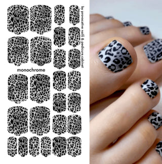 Nagelfolie Monochrome - PEDIKÜRE Nail Wraps by Provocative Nails