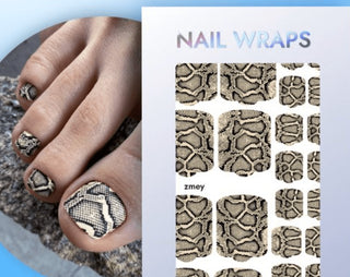 Nagelfolie Zmey - PEDIKÜRE Nail Wraps by Provocative Nails